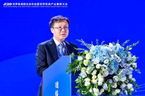 168体育 168体育官网2023世界家具联合会年会暨世界家具产业集群大会在东莞盛大召开(图3) 168体育 168体育官网2023世界家具联合会年会暨世界家具产业集群大会在东莞盛大召开(图3)