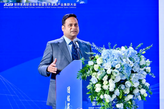 168体育 168体育官网2023世界家具联合会年会暨世界家具产业集群大会在东莞盛大召开(图7) 168体育 168体育官网2023世界家具联合会年会暨世界家具产业集群大会在东莞盛大召开(图7)