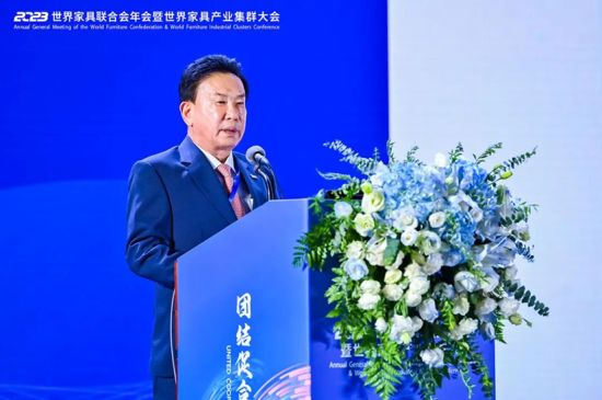 168体育 168体育官网2023世界家具联合会年会暨世界家具产业集群大会在东莞盛大召开(图9) 168体育 168体育官网2023世界家具联合会年会暨世界家具产业集群大会在东莞盛大召开(图9)