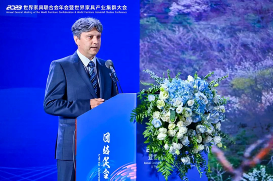 168体育 168体育官网2023世界家具联合会年会暨世界家具产业集群大会在东莞盛大召开(图10) 168体育 168体育官网2023世界家具联合会年会暨世界家具产业集群大会在东莞盛大召开(图10)