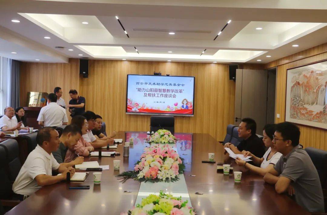 【关注乡村教育】天禾助学基金会助力山阳教育改革——智慧教学设备捐赠仪式168体育(图4) 【关注乡村教育】天禾助学基金会助力山阳教育改革——智慧教学设备捐赠仪式168体育(图4)